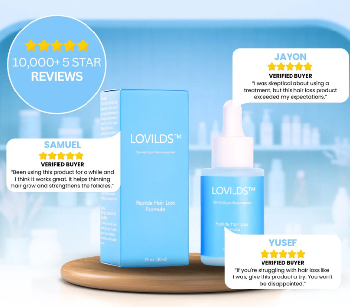 LOVILDS Clinically Backed Hair